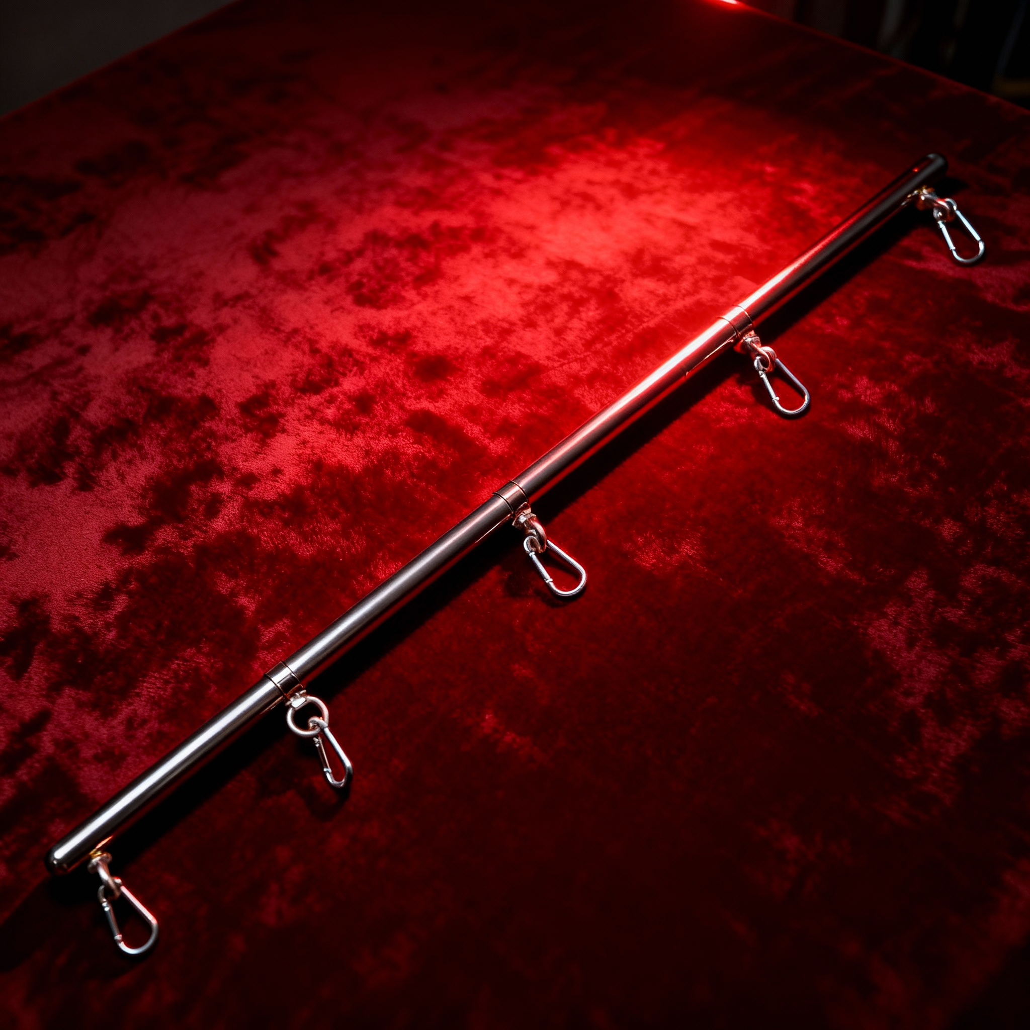 Spreizstange verstellbar mit Handfesseln und Fußfesseln