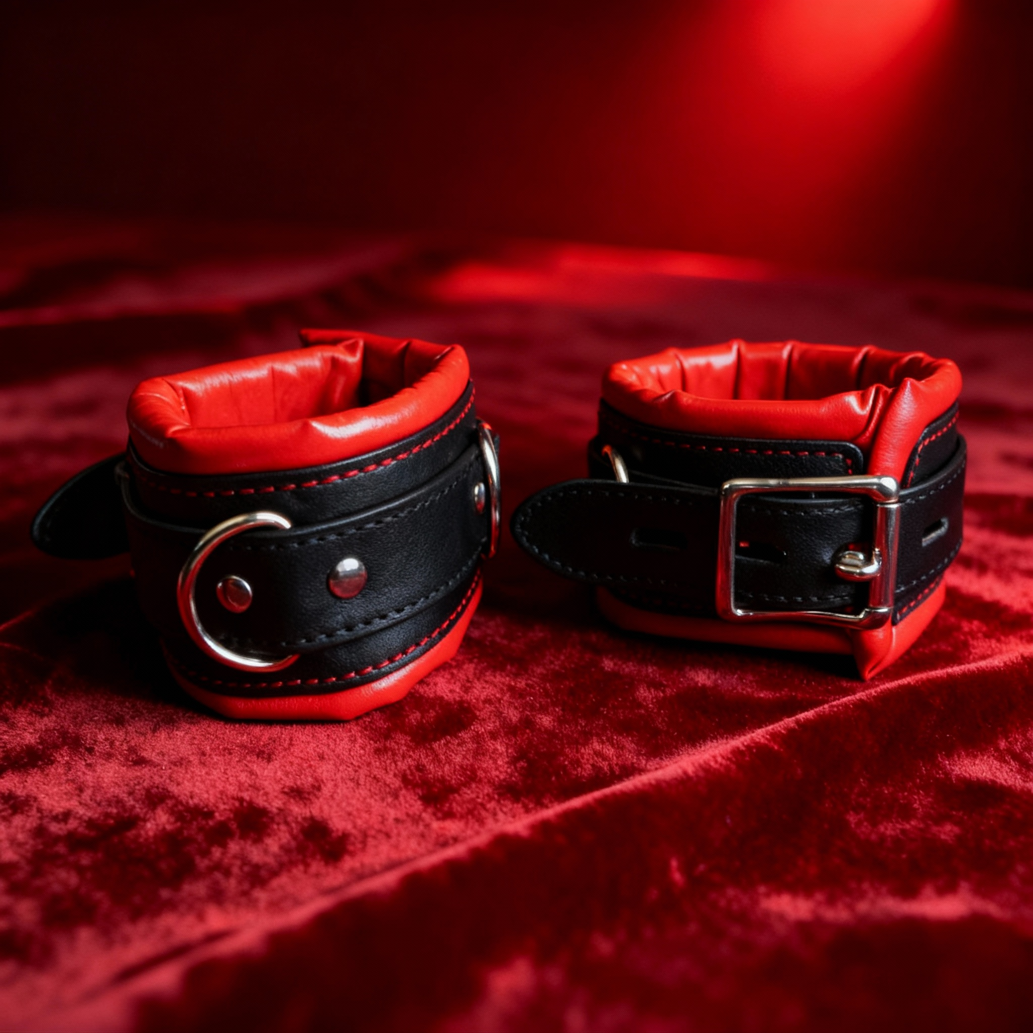 Spreizstange verstellbar mit Handfesseln und Fußfesseln