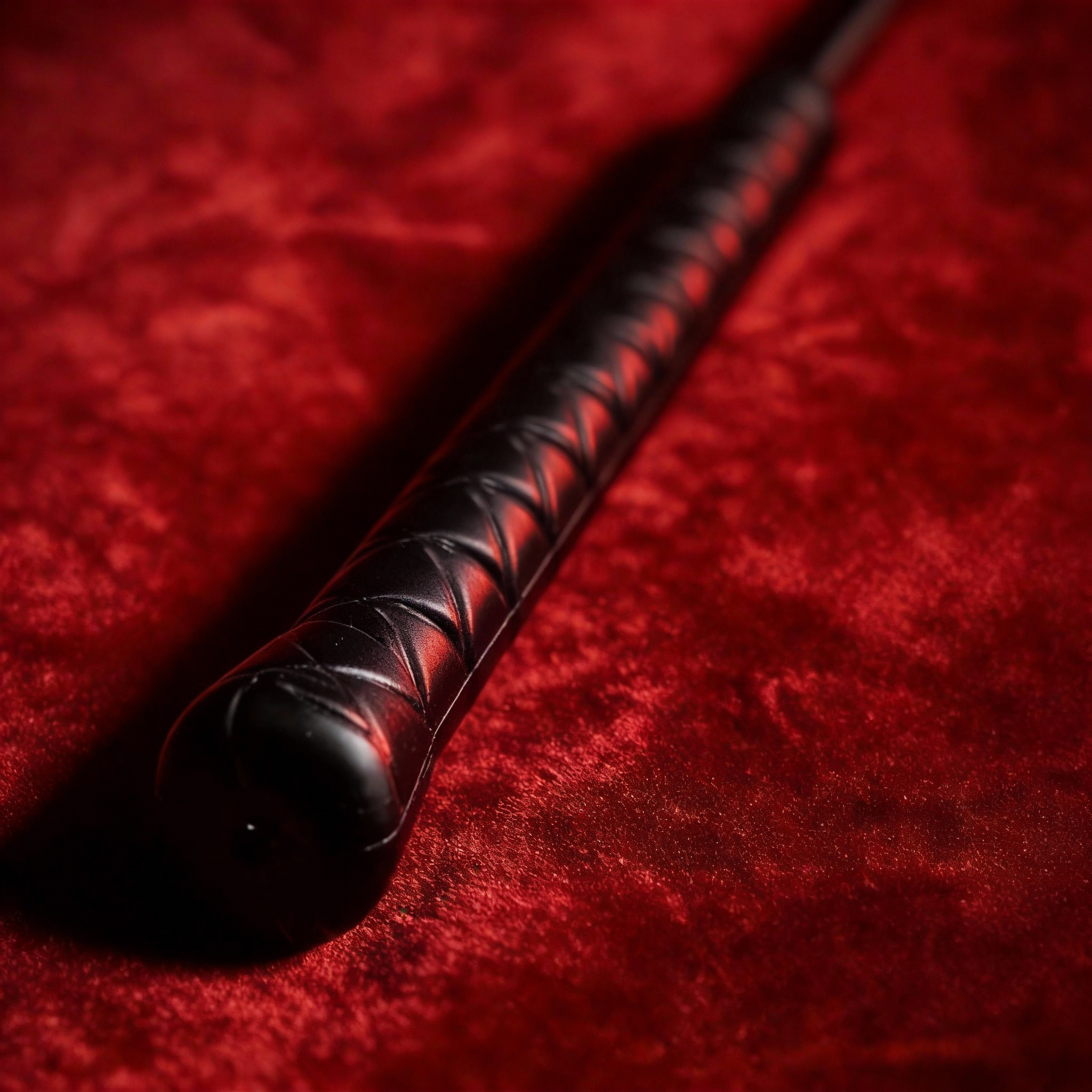 Leder Peitsche - Reitgerte 45,5 cm