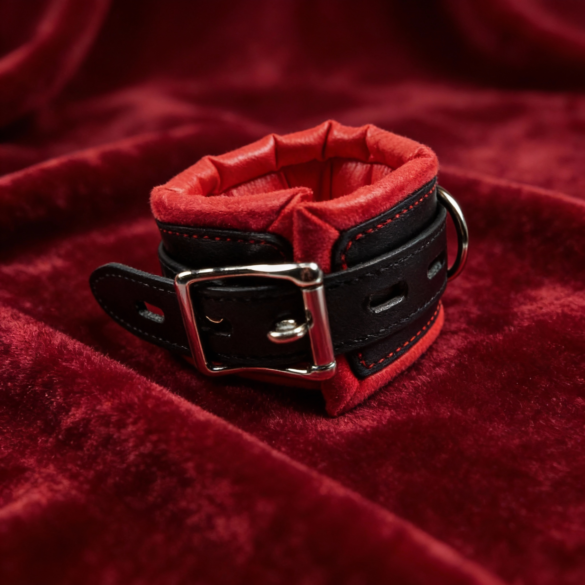 Hand und Fussfesseln SM mit Kreuz