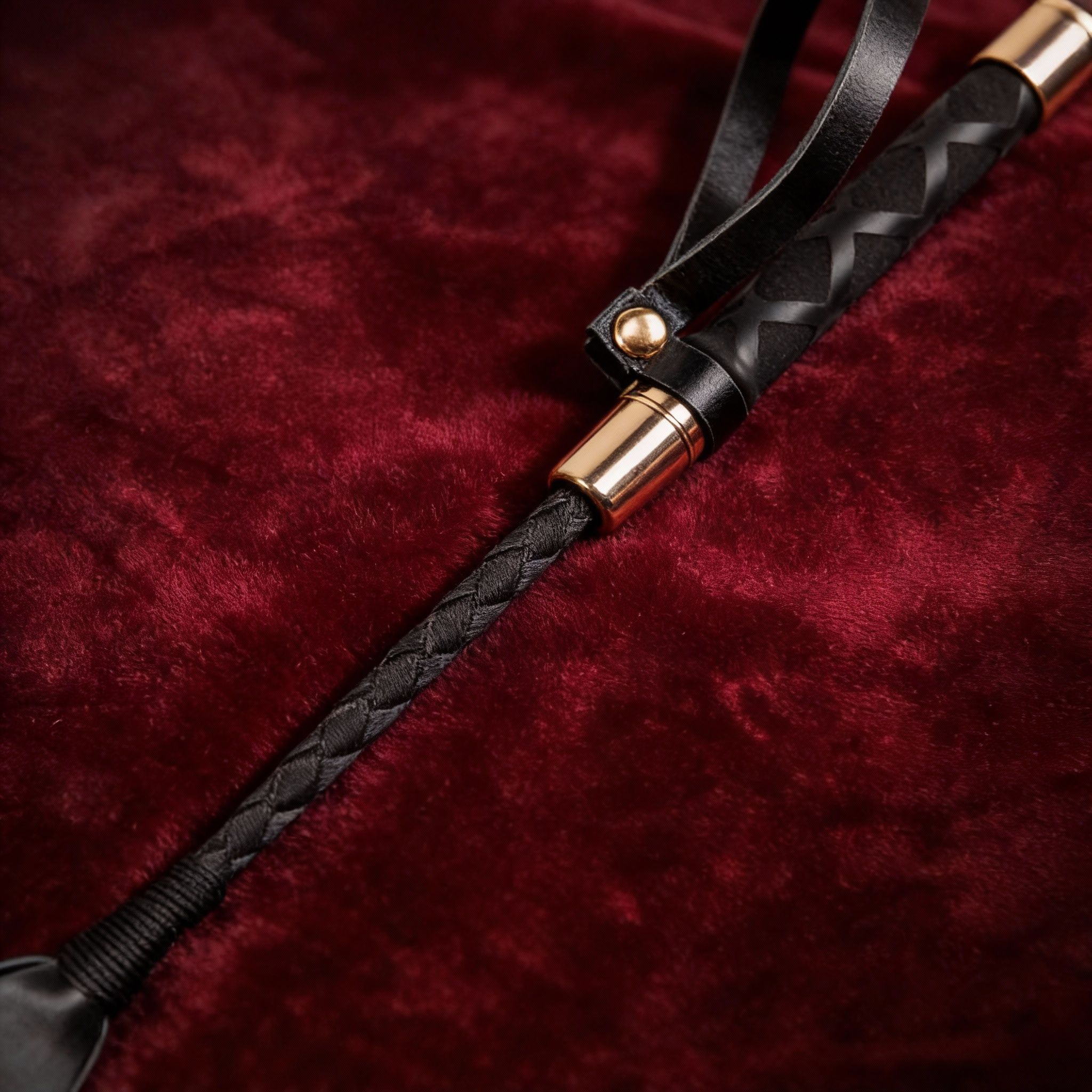 Federkitzler 40 cm und Mini Reitgerte 30 cm