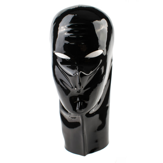 Rubberfashion Latex Maske - Latexmaske Haube mit Öffnungen Mund Nase Augen für Damen und Herren