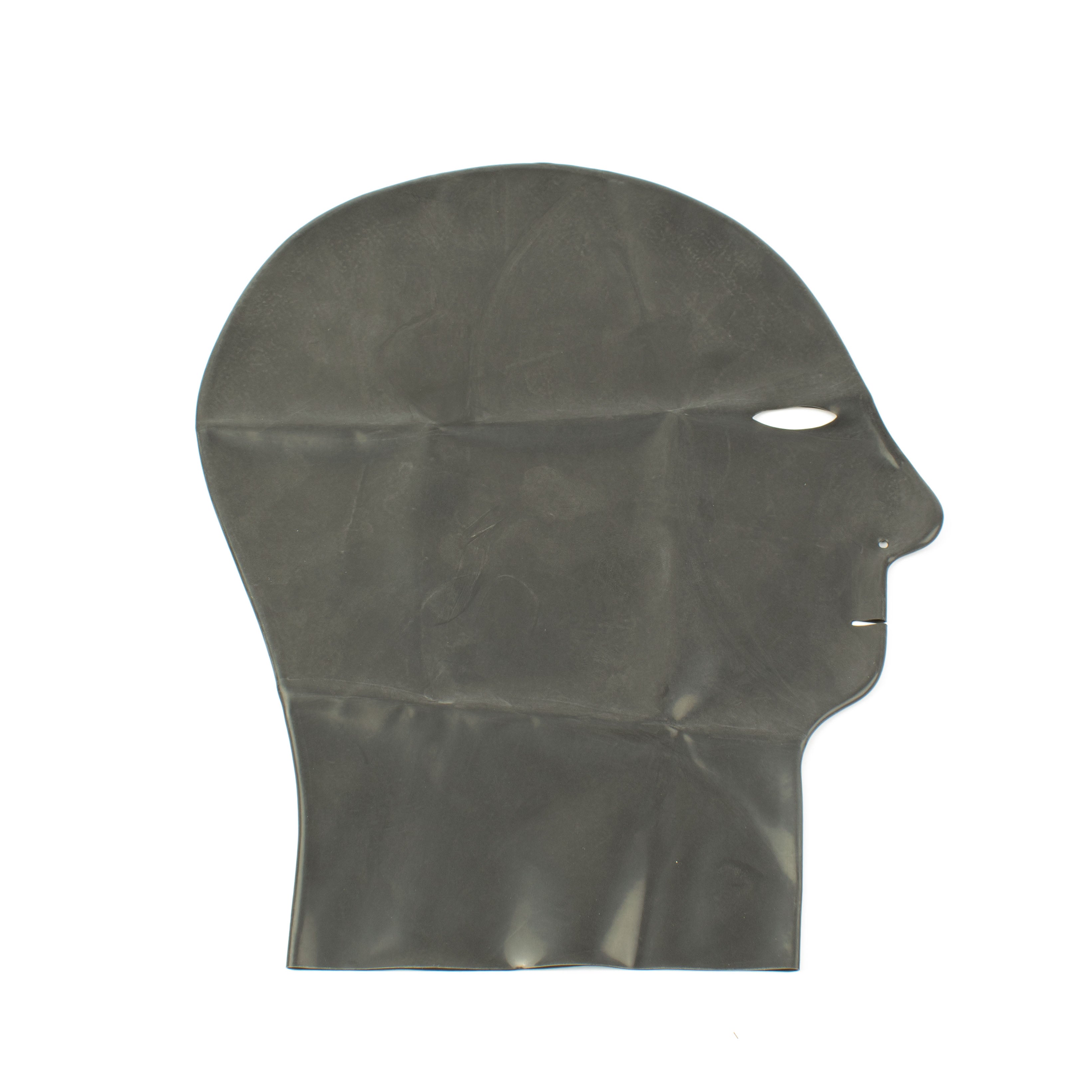 Rubberfashion Latex Maske - Latexmaske Haube mit Öffnungen Mund Nase Augen für Damen und Herren