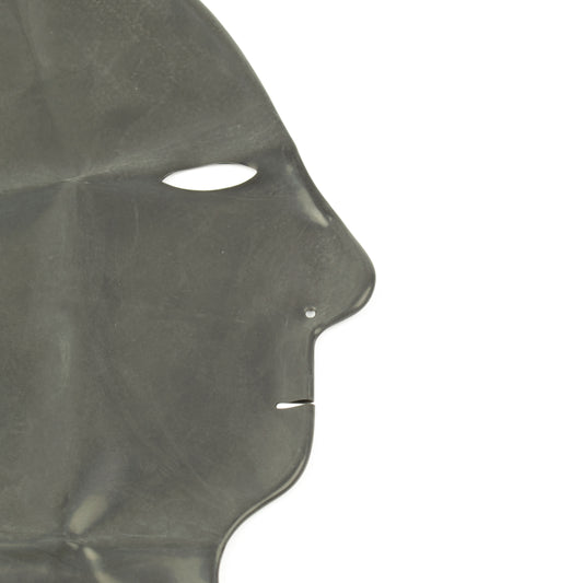 Rubberfashion Latex Maske - Latexmaske Haube mit Öffnungen Mund Nase Augen für Damen und Herren