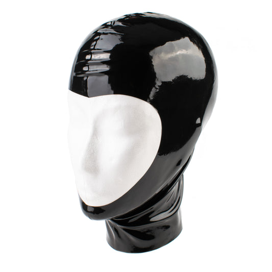 Rubberfashion Latex Maske - Latexmaske Haube offenes Gesicht für Damen und Herren