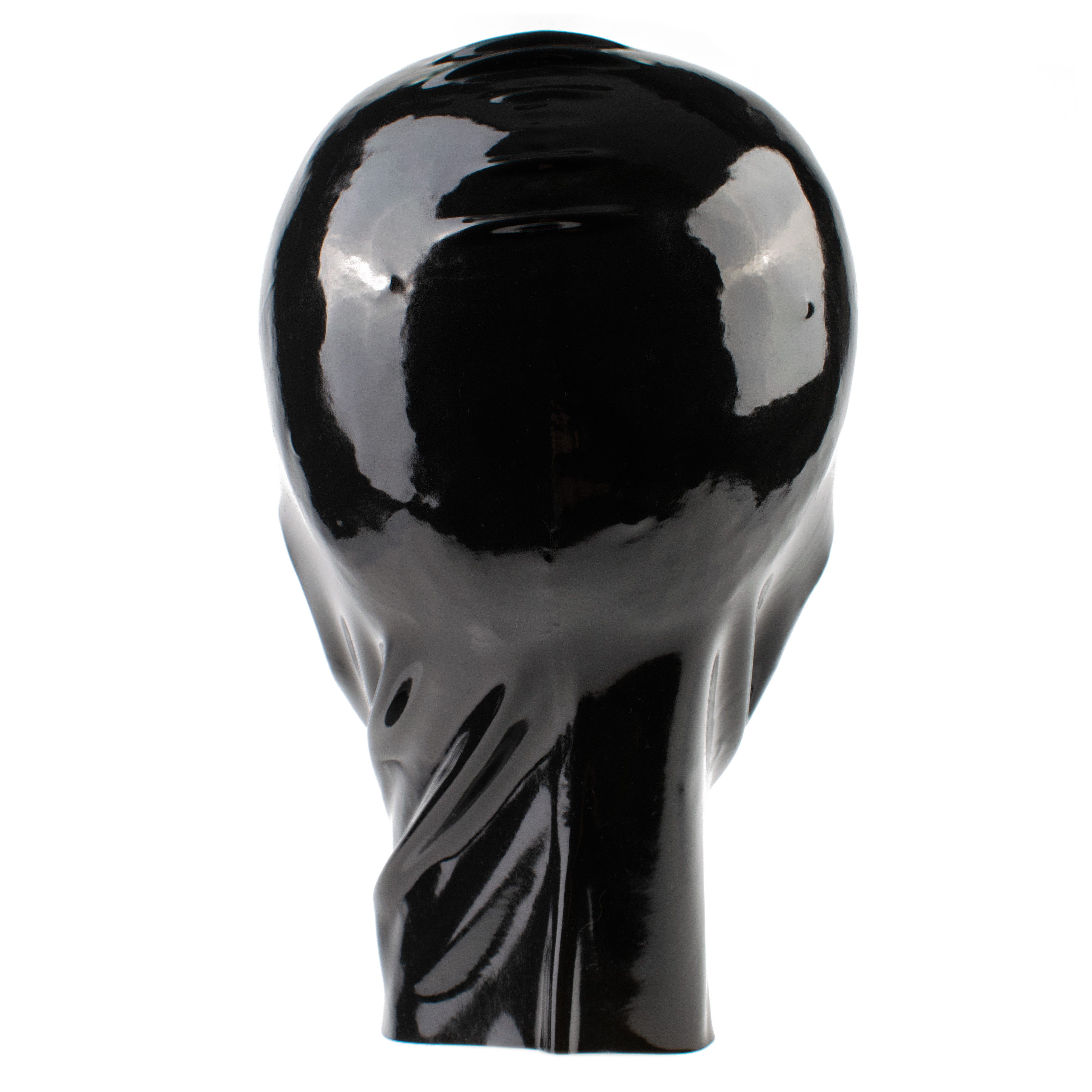 Rubberfashion Latex Maske - Latexmaske Haube offenes Gesicht für Damen und Herren