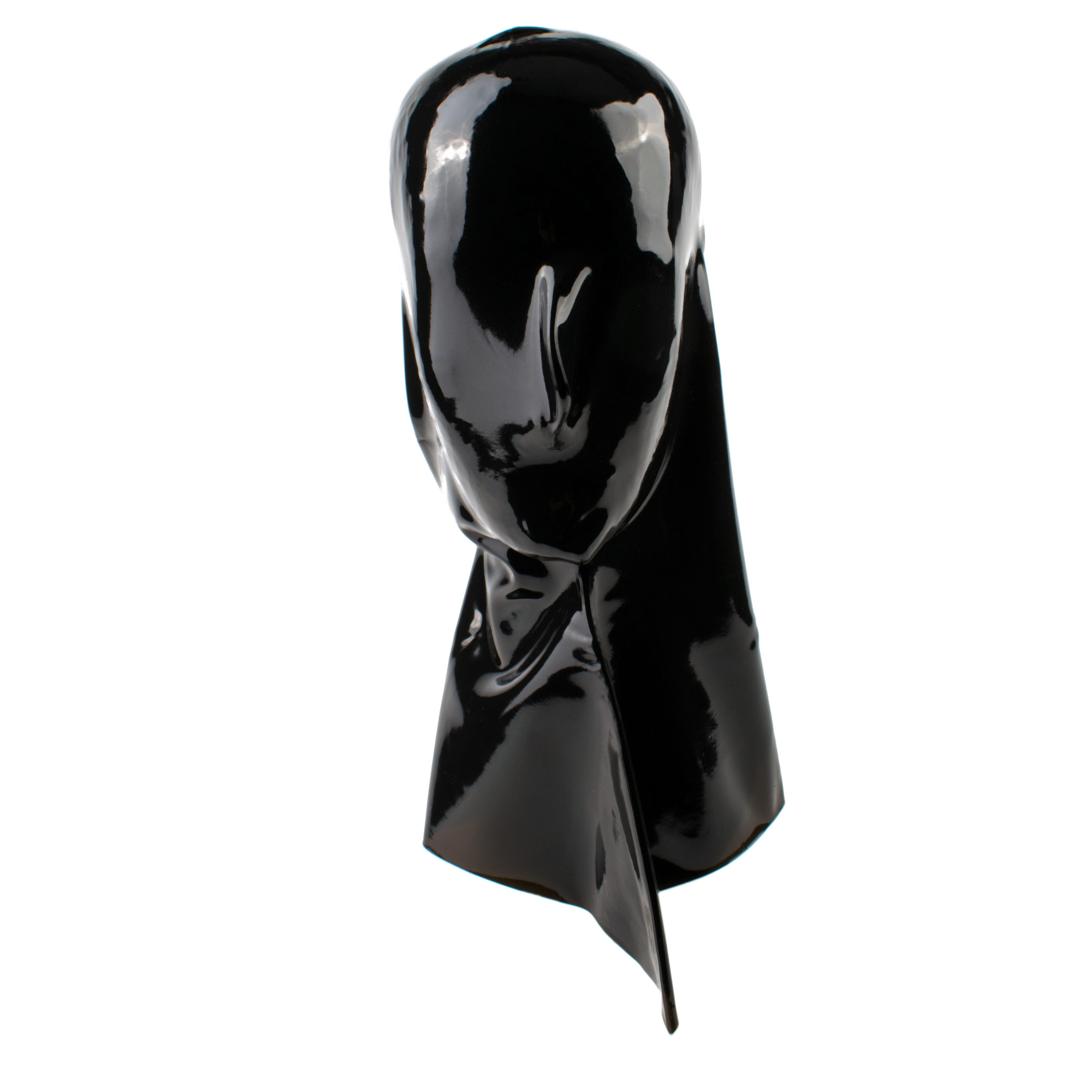 Rubberfashion Latex Henker Maske - Latexmaske Haube ohne  Öffnungen für Damen und Herren