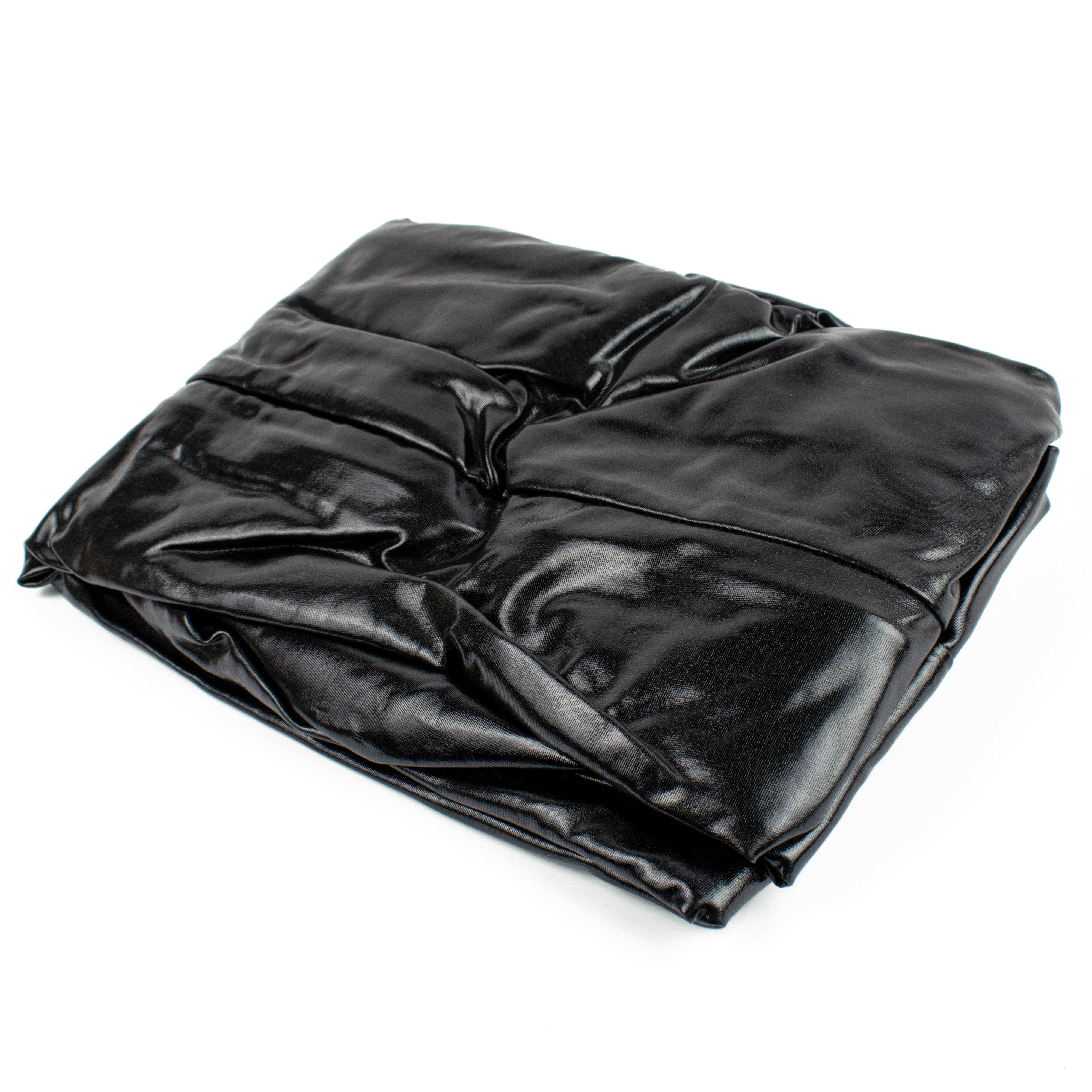schlafsack fesseln Rubberfashion glänzender Bondagesack Extrem Schlafsack