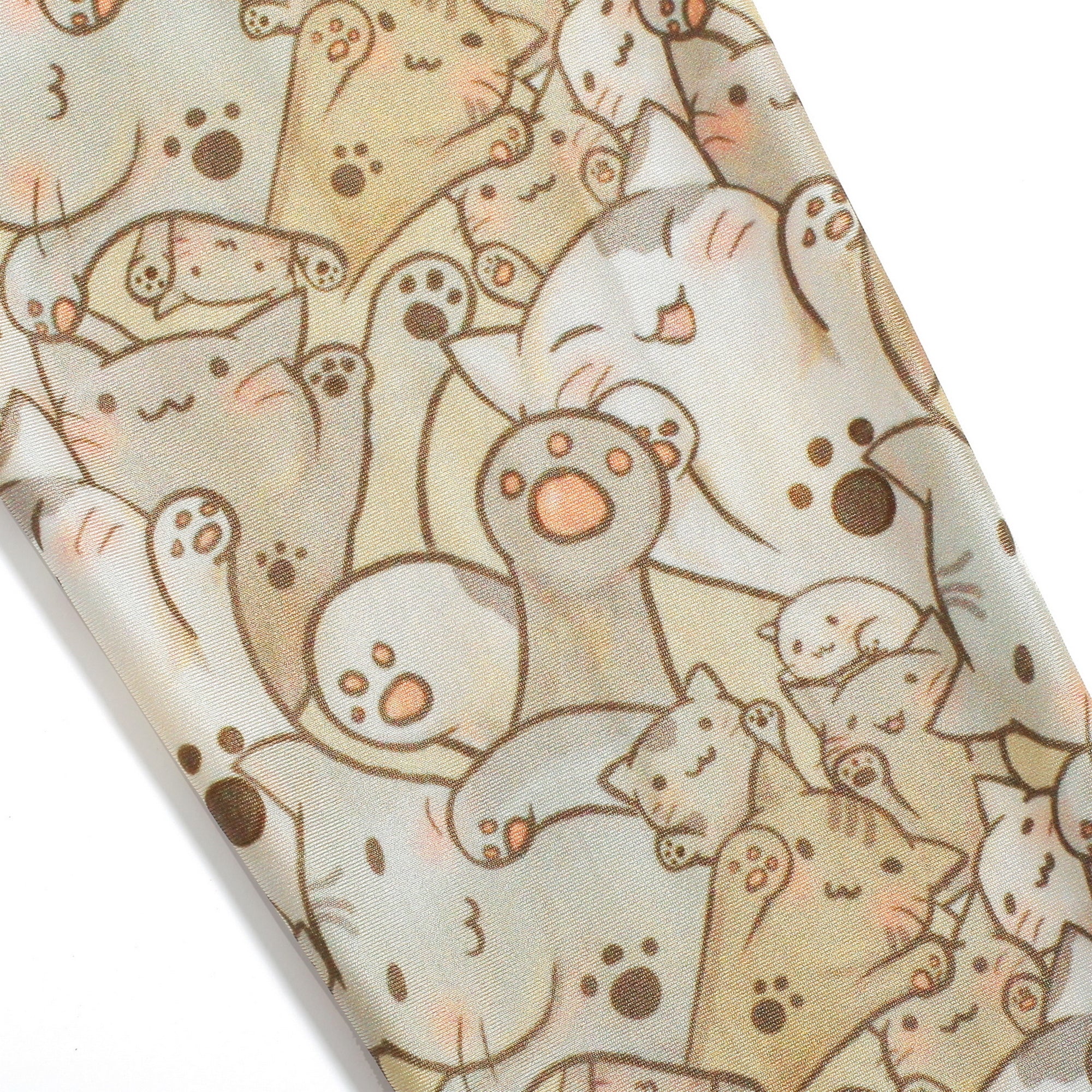 Rubberfashion Muster Leggins Damen - sexy Leggins mit Comic Motiv 80er Jahre für Frauen