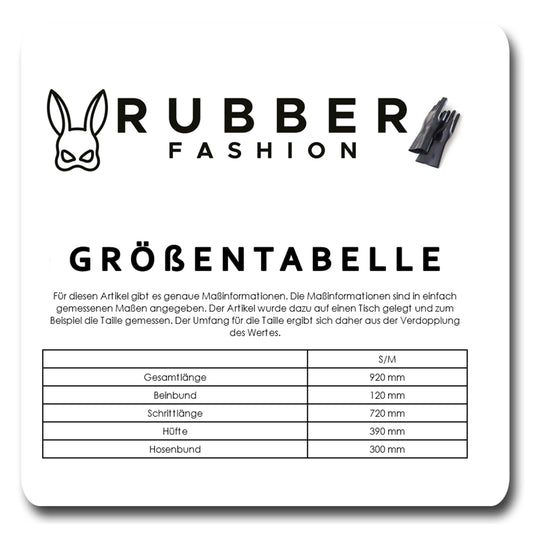 Rubberfashion Leggings Einhorn - glänzende Leggin mit Einhornmotiv bis zur Hüfte für Frauen